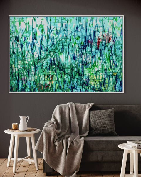 The Long Garden - Limited Edition Canvas Print - 137 x 91cm / 54" x 36"