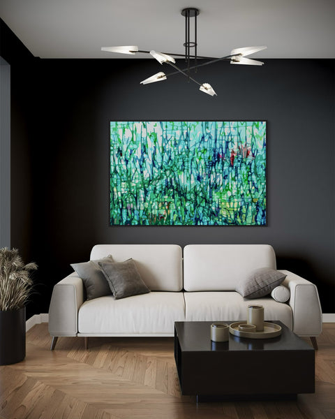 The Long Garden - Limited Edition Canvas Print - 137 x 91cm / 54" x 36"