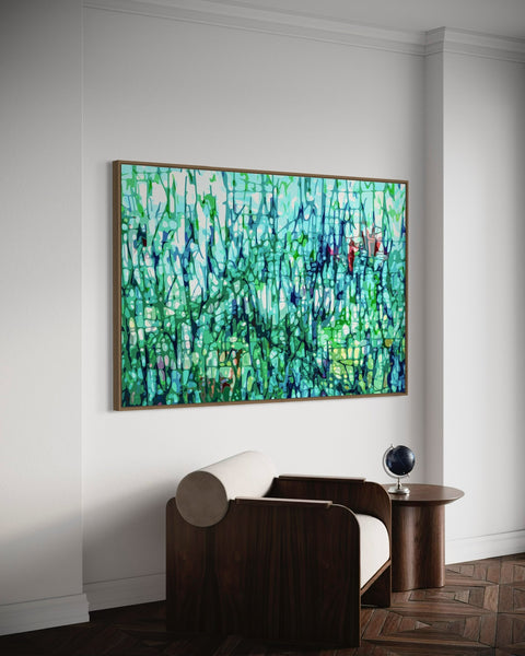 The Long Garden - Limited Edition Canvas Print - 137 x 91cm / 54" x 36"