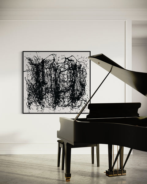 Musical Splash - Limited Edition Print - 101cm squ / 40" squ