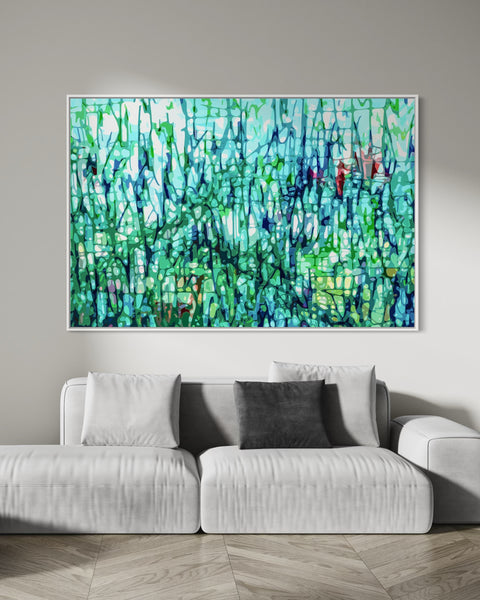 The Long Garden - Limited Edition Canvas Print - 137 x 91cm / 54" x 36"