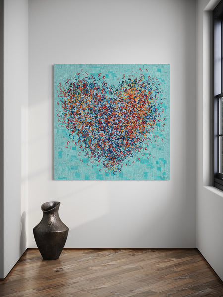 The Optimist - Aqua - Limited Edition Print -  various sizes