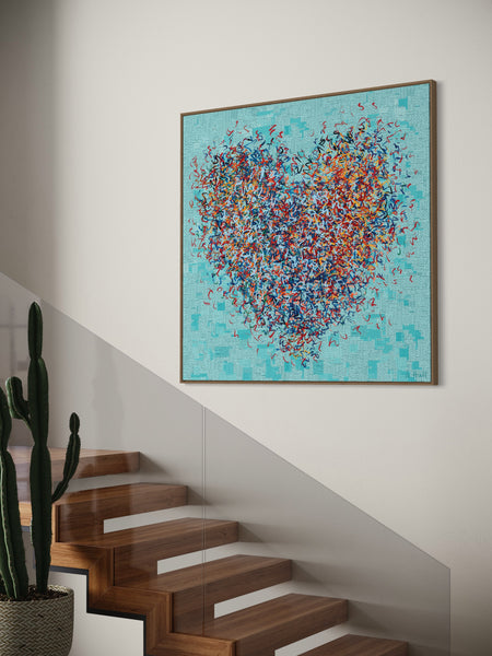 The Optimist - Aqua - Limited Edition Print -  various sizes