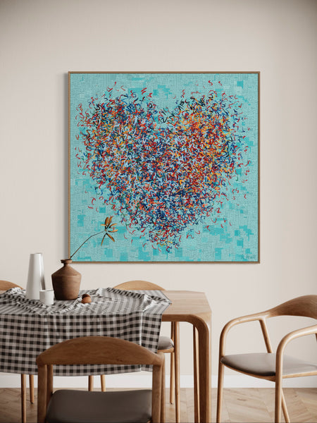 The Optimist - Aqua - Limited Edition Print -  various sizes