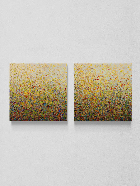 Deep Spring Twins- Limited Edition Print - 101cm squ (x2) / 40" squ (x2)