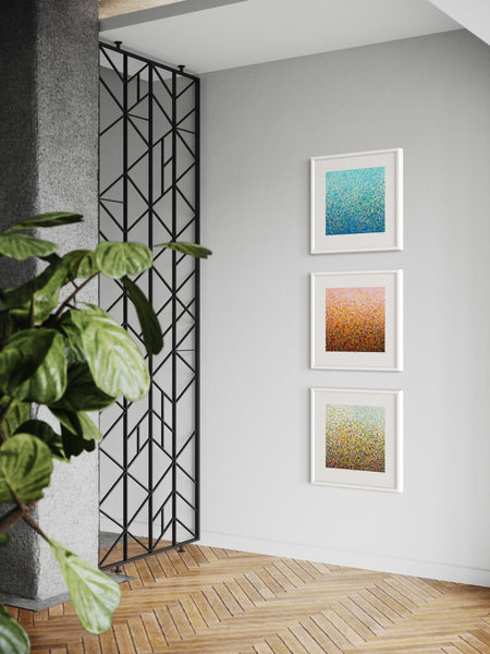 The Garden Series - Set of 3 - Framed or Unframed - 52.5cm(x3) / 20.7"(x3)