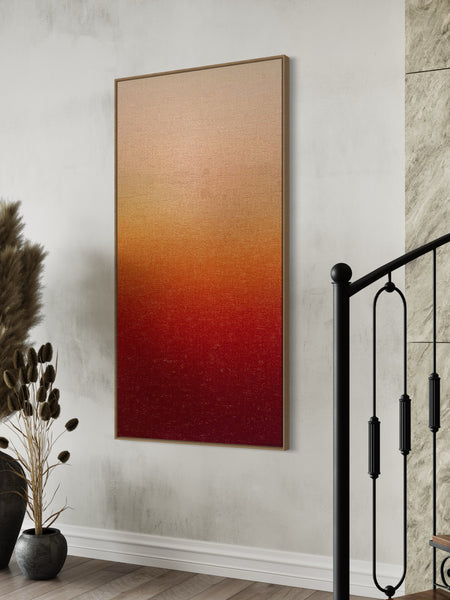 Ambient Morning Light - mixed media on canvas - 66cm x 132cm / 26" x 52"