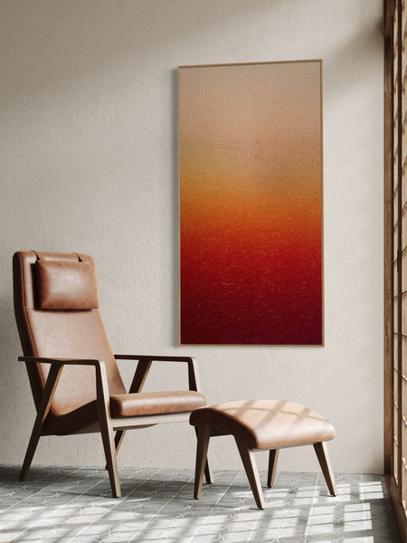 Ambient Morning Light - mixed media on canvas - 66cm x 132cm / 26" x 52"