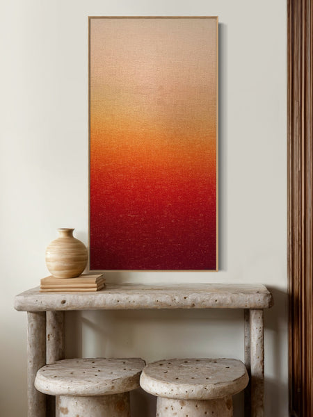 Ambient Morning Light - mixed media on canvas - 66cm x 132cm / 26" x 52"