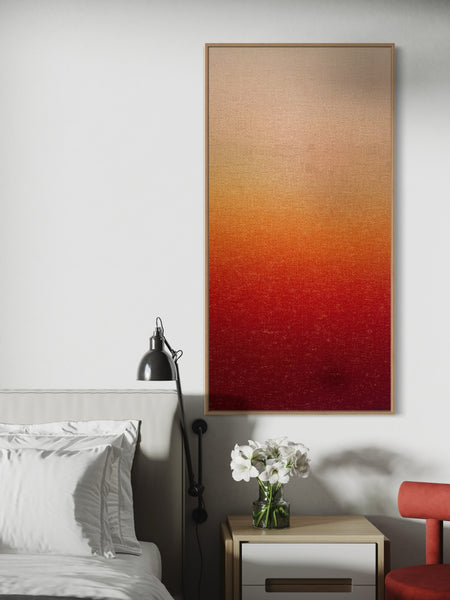 Ambient Morning Light - mixed media on canvas - 66cm x 132cm / 26" x 52"