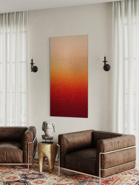 Ambient Morning Light - mixed media on canvas - 66cm x 132cm / 26" x 52"