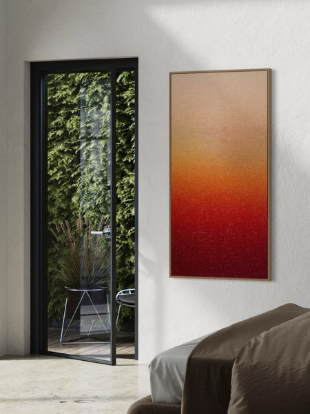 Ambient Morning Light - mixed media on canvas - 66cm x 132cm / 26" x 52"