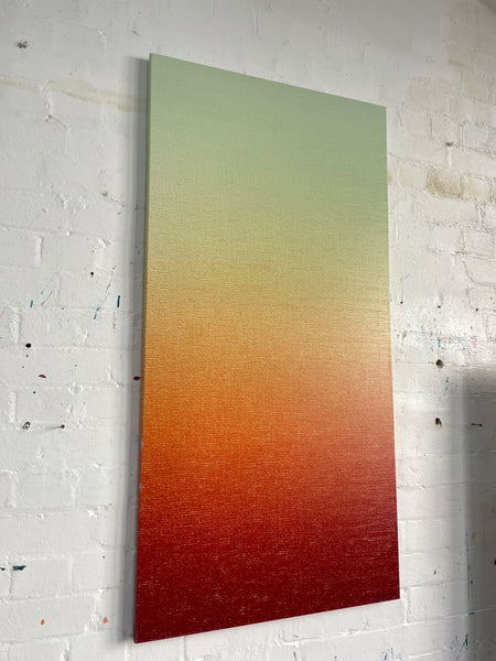 Ambient Lookout - mixed media on canvas - 66cm x 132cm / 26" x 52"