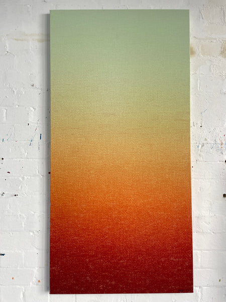 Ambient Lookout - mixed media on canvas - 66cm x 132cm / 26" x 52"