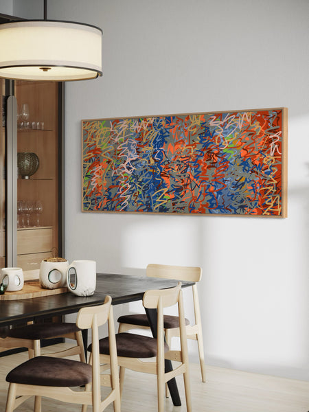 Wildflower - Canvas Gallery Print  - 152 x 61cm / 60" x 24”