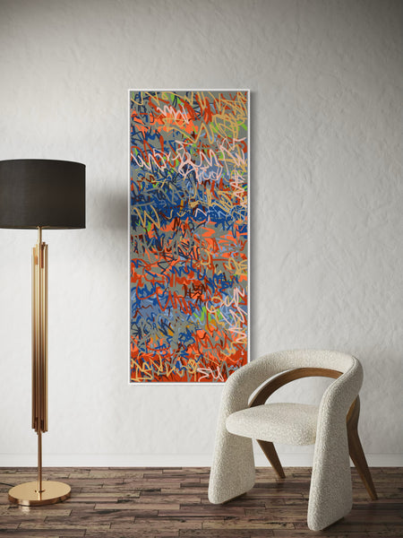 Wildflower - Canvas Gallery Print  - 152 x 61cm / 60" x 24”