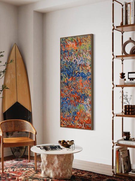 Wildflower - Canvas Gallery Print  - 152 x 61cm / 60" x 24”