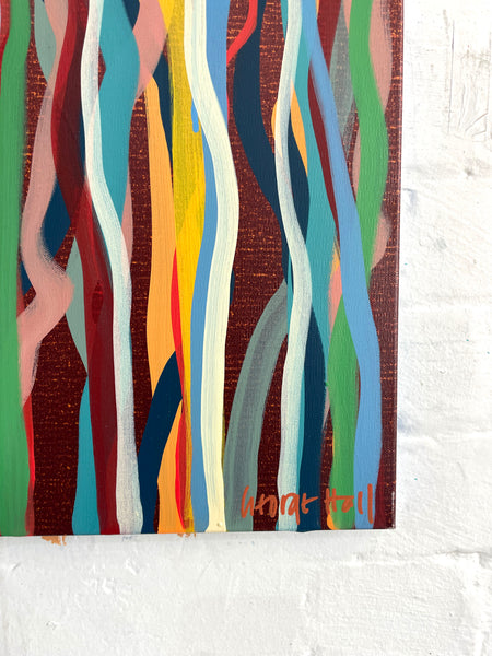 Ambient Funk B - acrylic on canvas - 127cm squ / 50" squ