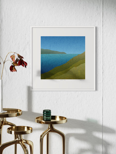 Harbour View - Framed or Unframed - 52cm squ / 20.7" squ