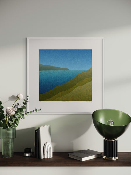 Harbour View - Framed or Unframed - 52cm squ / 20.7" squ