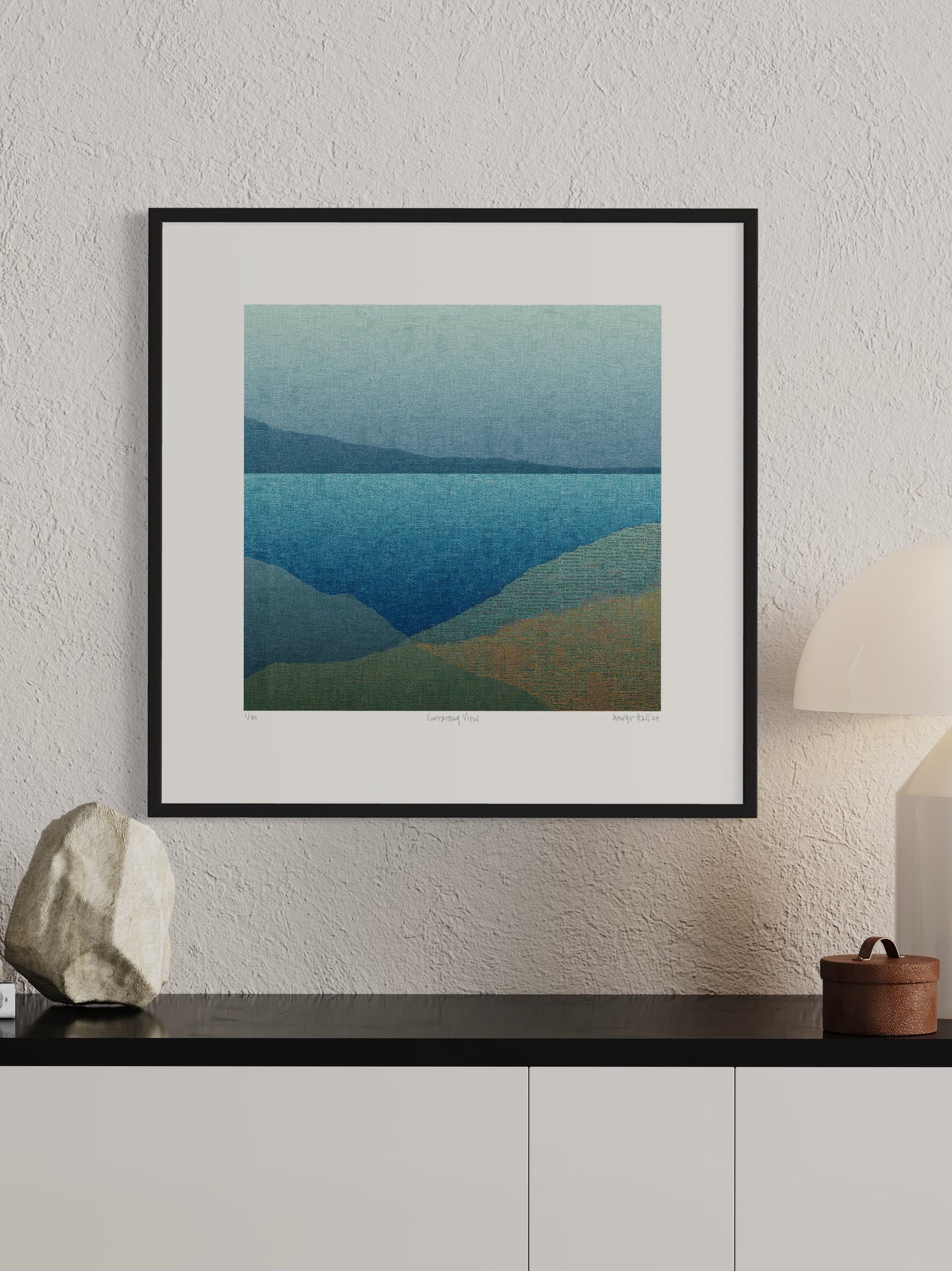 Currarong View - Framed or Unframed - 52cm squ / 20.7" squ