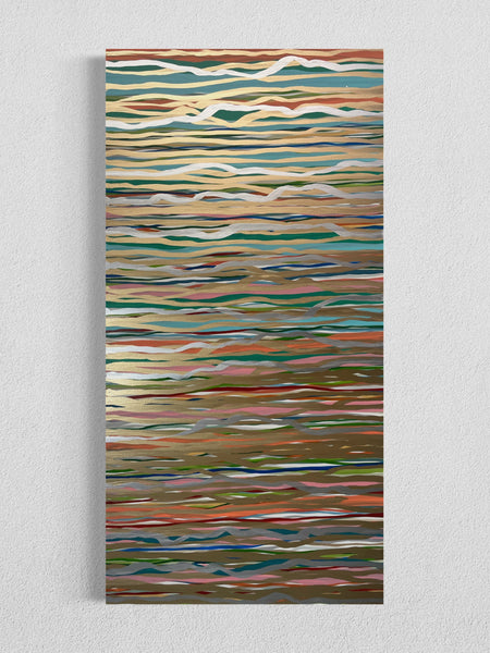 Golden Hour - acrylic on canvas - 76 x 152cm / 30" x 60"