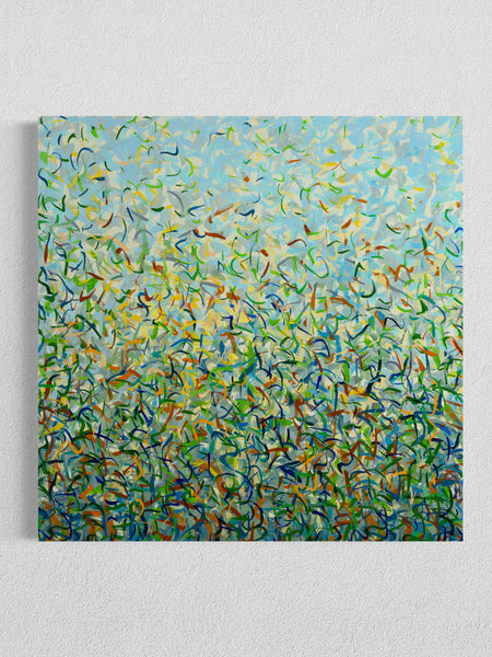 Dawn Garden- Limited Edition Print - 101cm squ / 40" squ