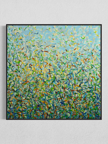 Dawn Garden- Limited Edition Print - 101cm squ / 40" squ