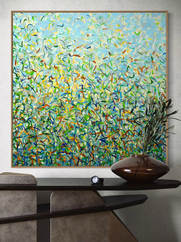 Dawn Garden- Limited Edition Print - 101cm squ / 40" squ