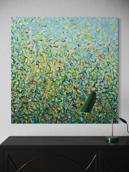 Dawn Garden- Limited Edition Print - 101cm squ / 40" squ