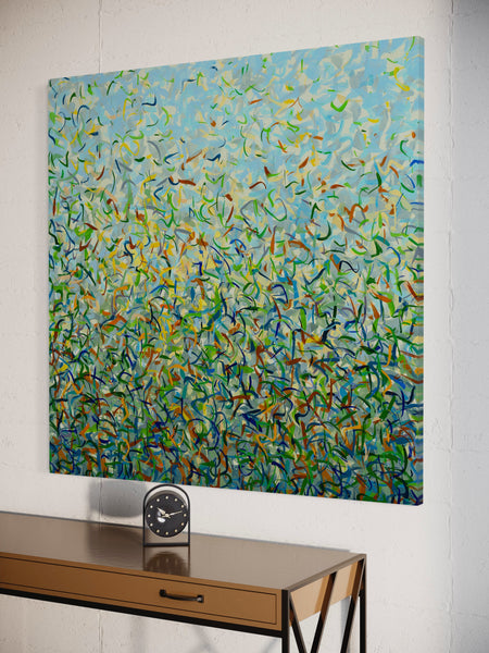 Dawn Garden- Limited Edition Print - 101cm squ / 40" squ