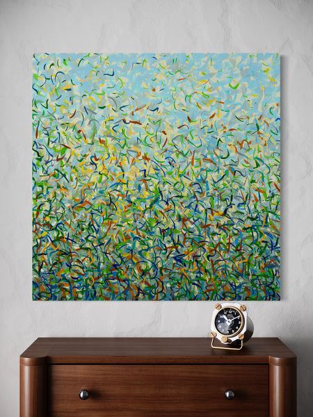 Dawn Garden- Limited Edition Print - 101cm squ / 40" squ