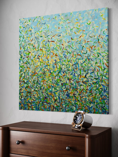 Dawn Garden- Limited Edition Print - 101cm squ / 40" squ