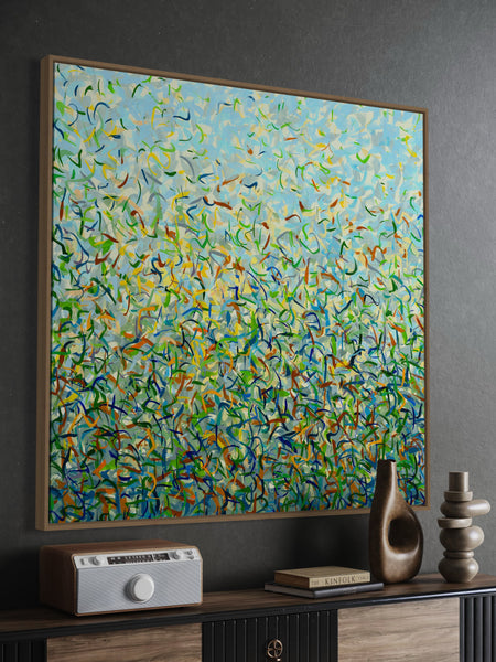 Dawn Garden- Limited Edition Print - 101cm squ / 40" squ