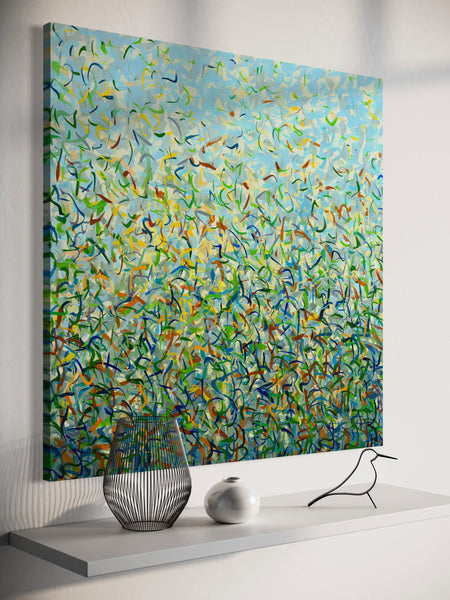 Dawn Garden- Limited Edition Print - 101cm squ / 40" squ